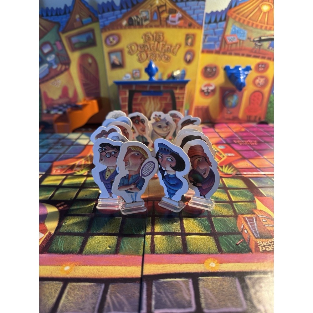 1313 Dead End Drive Board Game 2002 Parker Brothers Complete Mystery Mansion - Picture 5 of 12